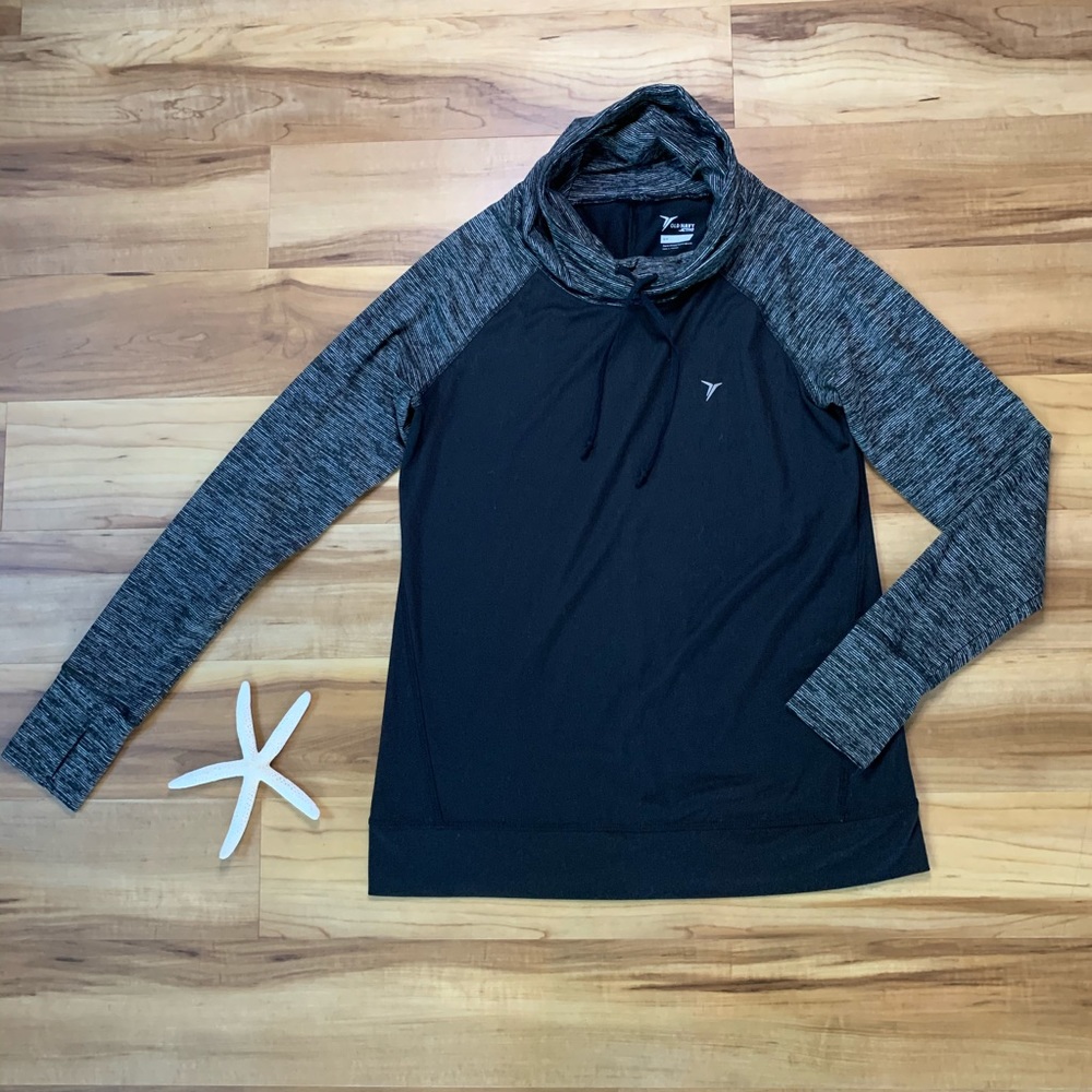 Old Navy Active Cowl Neck Long Sleeve Shirt
